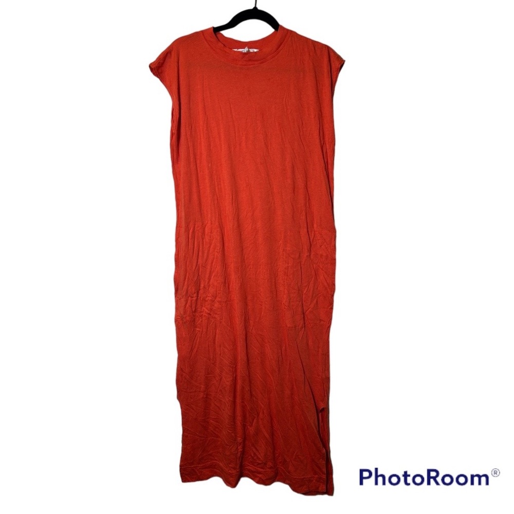Free People Beach Orange Maxi
